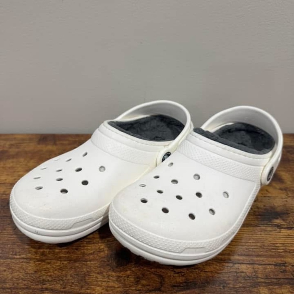 Kids White Clogs
